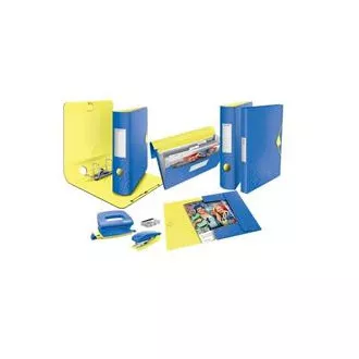 LEITZ UrbanChic mini set de capsatoare și perforatoare LEITZ UrbanChic, albastru