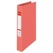 Esselte Îndosariere cu inele de plastic Colour´Breeze 2RR/25mm, coral