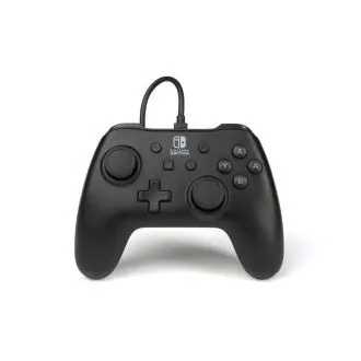 Controler cu fir PowerA pentru Nintendo Switch - Negru Controler cu fir PowerA pentru Nintendo Switch - Negru