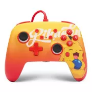 Controler cu fir îmbunătățit PowerA pentru Nintendo Switch - Oran Berry Pikachu