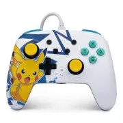 Controler cu fir îmbunătățit PowerA pentru Nintendo Switch - Pikachu de înaltă tensiune