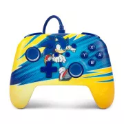 Controler cu fir PowerA Enhanced pentru Nintendo Switch - Sonic Boost