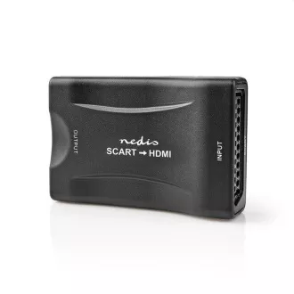 Nedis VCON3463BK - Convertor HDMI™ | Priză SCART | Ieșire HDMI™ | 1 sens | 1080p | 1,2 Gbps | ABS | Negru