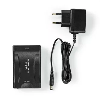 Nedis VCON3463BK - Convertor HDMI™ | Priză SCART | Ieșire HDMI™ | 1 sens | 1080p | 1,2 Gbps | ABS | Negru