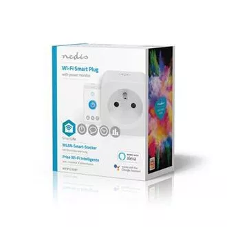 Nedis WIFIP121EWT - Priză Smart WiFi |Tip E (CEE 7/6)| -10 - 45 °C | Android™ / IOS | Alb Nedis WIFIP121EWT - Priză Smart WiFi |Tip E (CEE 7/6)| -10 - 45 °C | Android™ / IOS | Alb