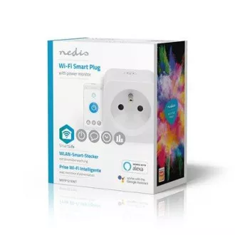 Nedis WIFIP121EWT - Priză Smart WiFi |Tip E (CEE 7/6)| -10 - 45 °C | Android™ / IOS | Alb Nedis WIFIP121EWT - Priză Smart WiFi |Tip E (CEE 7/6)| -10 - 45 °C | Android™ / IOS | Alb