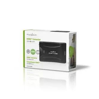 Nedis VCON3461BK - Convertor HDMI™ | Intrare HDMI™ | Priză SCART | 1 sens | 1080p | 1,2 Gbps | ABS | Negru