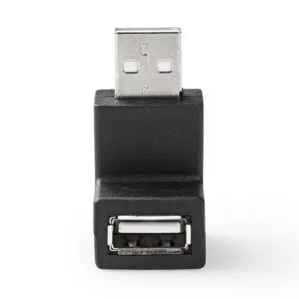Nedis CCGB60930BK - Adaptor USB 2.0 | Mufă USB-A | Priză USB-A | Culoare neagră