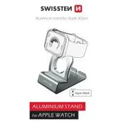 SUPORT DIN ALUMINIU SWISSTEN PENTRU iWATCH ARGINTIU