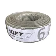 iGET Cablu de rețea CAT6 UTP UTP PVC Eca 100m/role