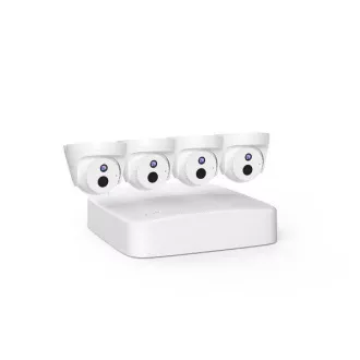Tenda K4P-4CR - Kit de securitate video PoE 4MPx NVR CCTV 4CH   4x camera