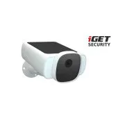 iGET SECURITY EP29 White - Cameră IP solară Wi-Fi IP alimentată cu baterii care funcționează independent și, de asemenea, pentru alarma iGET SECURITY M5