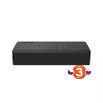 Tenda SG108M - Comutator Gigabit Ethernet cu 8 porturi, 10/100/1000Mbps, plastic, desktop