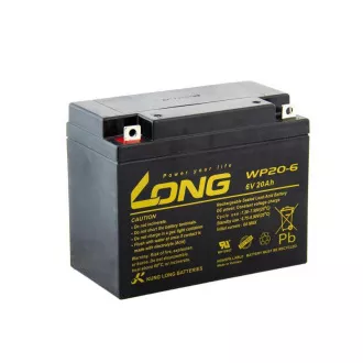 Baterie plumb-acid Avacom Long 6V 20Ah F3 (WP20-6)