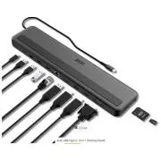 Acer 13in1 Type C Minidock: 3x USB 3.0 (5 Gbps Transfer de date), 1x USB-C (5 Gbps Transfer de date), 1x USB-C Power Delivery (până la 100 W)