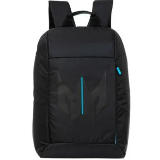 Rucsac Predator Urban 18" (PBG510); rucsac negru cu elemente albastre, material impermeabil și rezistent la abraziune, pentru 18", 27l, 0.6kg