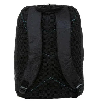 Rucsac Predator Urban 18" (PBG510); rucsac negru cu elemente albastre, material impermeabil și rezistent la abraziune, pentru 18", 27l, 0.6kg