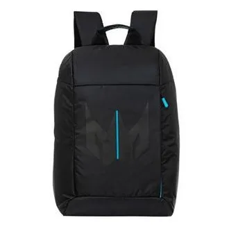 Rucsac Predator Urban 18" (PBG510); rucsac negru cu elemente albastre, material impermeabil și rezistent la abraziune, pentru 18", 27l, 0.6kg