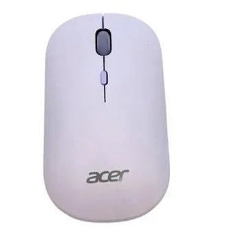 Mouse wireless ACER cu mod dual (2,4 GHz și Bluetooth 5.2), 4 butoane, AMR130, violet deschis Mouse wireless ACER cu mod dual (2,4 GHz și Bluetooth 5.2), 4 butoane, AMR130, violet deschis