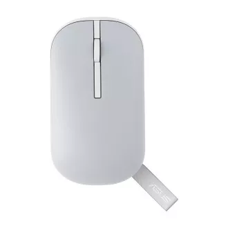 Mouse wireless Asus MD100 - 2.4Ghz dongl/bluetooth/ 1600dpi/alb/gri