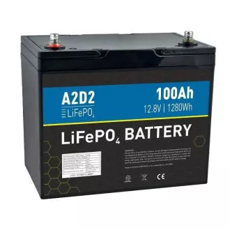 Baterie Avacom A2D2 LiFePO4 12.8V 100Ah M8 (celule Gotion) Baterie Avacom A2D2 LiFePO4 12.8V 100Ah M8 (celule Gotion)
