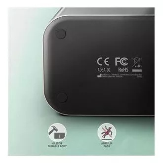 AXAGON ADSA-DC, USB-C 5Gbps - Stație de andocare duală CLONĂ pentru 2x SATA 6G 2.5"/3.5" SSD/HDD AXAGON ADSA-DC, USB-C 5Gbps - Stație de andocare duală CLONĂ pentru 2x SATA 6G 2.5"/3.5" SSD/HDD