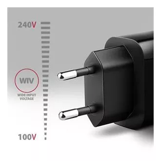 AXAGON ACU-QC18, încărcător de rețea 18W, 1x port USB-A, QC3.0/AFC/Apple, negru