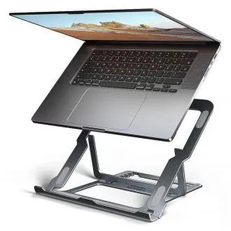 Suport laptop AXAGON STND-LAG din aluminiu, 10"-17.3", înălțime reglabilă, gri