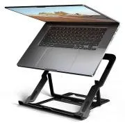Suport laptop AXAGON STND-LAB din aluminiu, înălțime reglabilă 10"-17.3", negru