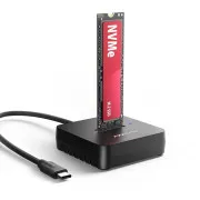 AXAGON ADSA-M2C11L, stație de andocare USB-C 10Gbps pentru 1× SSD M.2 NVMe