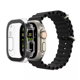 Protector de ecran Belkin ScreenForce 2in1 pentru Apple Watch Series Ultra 1/2, 49 mm