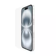 Sticlă de protecție antimicrobiană Belkin SCREENFORCE™ Invisiglass pentru iPhone 16 / 15 / 14 Pro