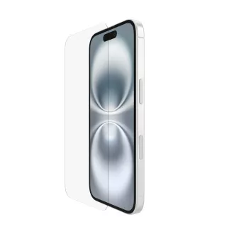 Sticlă de protecție antimicrobiană Belkin SCREENFORCE™ Invisiglass pentru iPhone 16 / 15 / 14 Pro