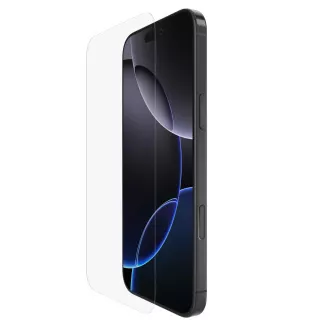 Sticlă de protecție antimicrobiană Belkin SCREENFORCE™ Invisiglass pentru iPhone 16 Pro Max