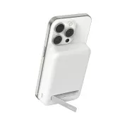 Belkin BOOST CHARGE™ Qi2 Power Bank magnetic cu suport, 10000mAh, 15W, alb
