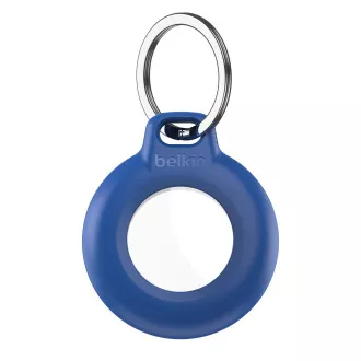 Husă Belkin AirTag Secure cu breloc impermeabil - Albastră