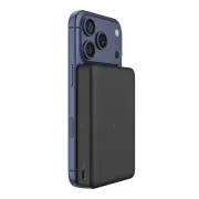 Acumulator extern wireless magnetic Belkin BOOST CHARGE Qi2, 10000mAh, subțire, negru