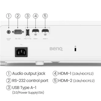 Proiector DLP BenQ TK710STi 4K UHD 3840x2160/3200 ANSI lm/0,69÷0,83/600000:1/2×HDMI/95% Rec.709/5Wrepro Proiector DLP BenQ TK710STi 4K UHD 3840x2160/3200 ANSI lm/0,69÷0,83/600000:1/2×HDMI/95% Rec.709/5Wrepro