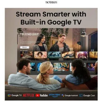 Proiector DLP BenQ TK705STi 4K UHD 3840x2160/3000 ANSI lm/600.000:1/HDMI/USB-A/USB-C/Mufă/BT/Wi-Fi/Repro/Google TV + Android 11 Proiector DLP BenQ TK705STi 4K UHD 3840x2160/3000 ANSI lm/600.000:1/HDMI/USB-A/USB-C/Mufă/BT/Wi-Fi/Repro/Google TV + Android 11
