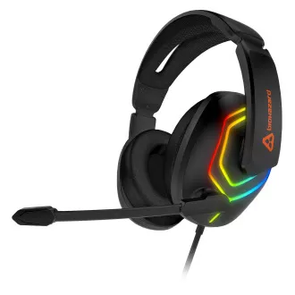 Căști pentru gaming CONNECT IT BIOHAZARD cu microfon, un singur muf+USB, adaptor 2x mufă, NEGRU Căști pentru gaming CONNECT IT BIOHAZARD cu microfon, un singur muf+USB, adaptor 2x mufă, NEGRU