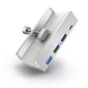 CONNECT IT USB DeskHub 4 în 1 pe masă, SILVER