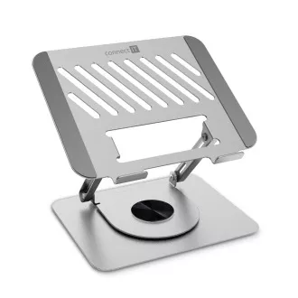 CONNECT IT Suport rotativ pentru laptop, SILVER CONNECT IT Suport rotativ pentru laptop, SILVER