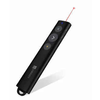 Indicator laser reîncărcabil CONNECT IT LaserPoint NEGRU