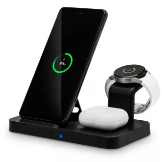 Încărcător wireless CONNECT IT MultiCharge 3 în 1 Qi pentru SAMSUNG, NEGRU Încărcător wireless CONNECT IT MultiCharge 3 în 1 Qi pentru SAMSUNG, NEGRU