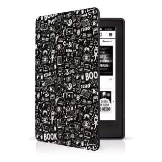 Husă CONNECT IT pentru Amazon Kindle Paperwhite 2024 DOODLE Husă CONNECT IT pentru Amazon Kindle Paperwhite 2024 DOODLE