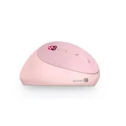 Mouse vertical ergonomic CONNECT IT FOR HEALTH LADIES PINK, wireless