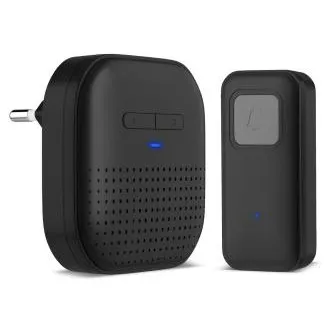 Sonerie wireless CONNECT IT DOORBELL pentru priză NEGRU Sonerie wireless CONNECT IT DOORBELL pentru priză NEGRU