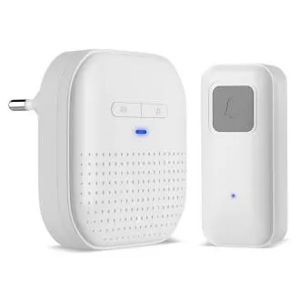 Sonerie wireless CONNECT IT DOORBELL pentru priză ALBĂ Sonerie wireless CONNECT IT DOORBELL pentru priză ALBĂ