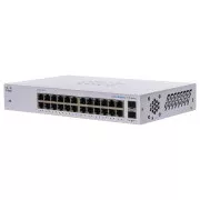 Cisco CBS110 GE negestionat cu 24 de porturi, 2x1G SFP partajat - REFRESH