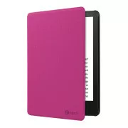 Husă C-TECH PROTECT pentru Amazon Kindle PAPERWHITE 2024/COLORSOFT, funcție WAKE/SLEEP, copertă cartonată, AKC-21, roz